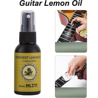 Guitar Lemon Oil Fretboard Care for Guitar Fingerboard Cleaning Fret Care Removes Dirt Grease