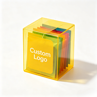 Boîte en plastique PET avec impression de logo personnalisé, emballage haut de gamme pour le thé, le thé au chrysanthème et le thé floral