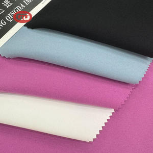 Vente en gros Tissu BABI Elasthanne Double Tissé <span class=keywords><strong>Super</strong></span> Doux Quatre Voies Stretch Polyester Spandex Robe Chemises Respirantes Vêtements - Product Image 3