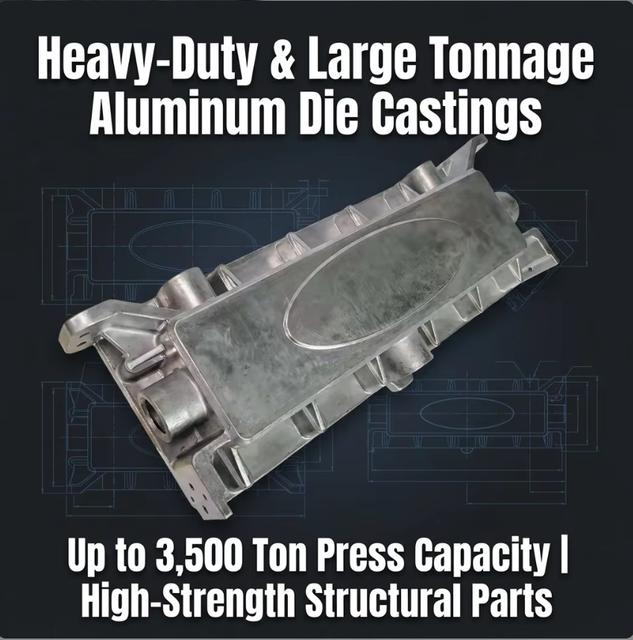 Large Tonnage Die-Casting Machines with Large Aluminum Alloy Mold Shell Parts Casting Services