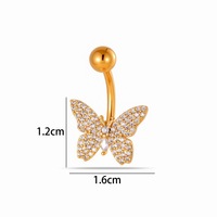Cincin Pusar Baja Anti Karat YW dengan Hiasan Pita dan Rumbai