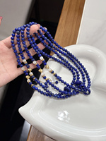 Bracelet rond en cristal naturel Sinyore - Accessoire de mode pour anniversaire - Lapis