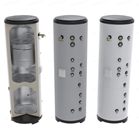 Réservoir d'eau chaude SUS316L en acier inoxydable duplex résistant à la corrosion 160L pour pompe à chaleur d'hôtel et d'appartement/systèmes solaires