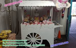 Carrito de Comida Moderno Estilo Rehdi de Madera para Decoración de Eventos y Bodas con Diseño y Tamaño Personalizados - Product Image 4