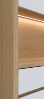 Armoire de rangement en bois massif de grande capacité, armoire rustique pour entrée avec tiroirs et étagères réglables pour la salle d'entrée ou le foyer