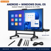 Tableau interactif intelligent tout-en-un 4K UHD de 65, 75, 86, 98 pouces avec caméra intégrée pour la conférence et le bureau – Vente en gros