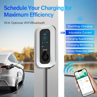 Station de charge solaire portable 32A 40A J1772 7KW/11KW EV chargeur Wallbox avec Type1 EV Box nouvel état