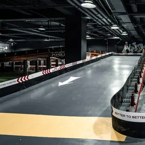 HVFOX — karting électrique, avec barrière, produit professionnel, pour course de Kart