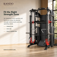 Máquina Smith Comercial para Entrenamiento Funcional en Gimnasios, Hoteles y Proyectos de Entrenamiento de Fuerza Comercial, Venta al Por Mayor