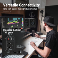Enceinte Moniteur de Studio Active de Qualité Professionnelle Accuracy Pro Audio A3 pour Enregistrement, Sono et Studio