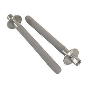 Cartouche filtrante en poudre <span class=keywords><strong>de</strong></span> titane/acier inoxydable 316L pour l'aération dans les bioréacteurs, les eaux usées et la brasserie - Product Image 2