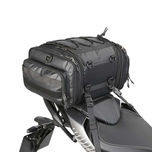 Muestra Gratis: Alforjas de Cuero Impermeables 600D para Hombre, Bolsa de Asiento para Moto de 45L, Bolsa de Viaje, Bolsa Trasera para Motocicleta - Product Image 1