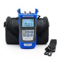 GUANGYAN SGOT04 Mini OTDR de Fibra Óptica VFL de Alta Precisión 1310 1550nm con Conector SC, Herramienta de Medición y Prueba para Redes FTTX