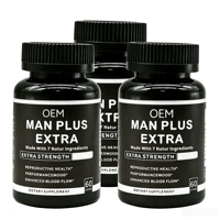 Extrait de racine de Maca Man Power Plus en capsules pour booster l'énergie et la gestion de la vitalité chez l'adulte, augmentation de la taille, 2 capsules par jour, 60 capsules/flacon
