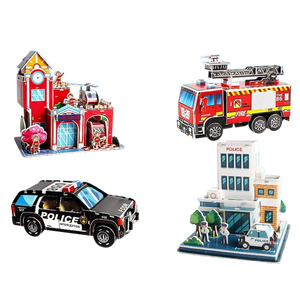 Rompecabezas 3D, Juguete Educativo para Niños, Modelo de Papel para Armar, Juguete de Aprendizaje Temprano, Juguetes Interactivos para Padres e Hijos - Product Image 1