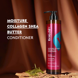 Ecolchi Custom Logo 750ml <strong>Silicone</strong> <strong>Free</strong> Keratin Herbal Argan Nourishing Anti-Frizz Refreshing 2-IN-1 Cream <strong>Conditioner</strong> - Product Image 2