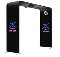 Overhead 360-Grad-Fotobox Hängende Rotierende Kamera 360-Grad-Videobox für Veranstaltungen Partys Hochzeiten
