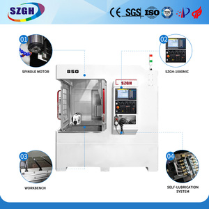 เครื่องจักรกลึงแนวตั้งรุ่นใหม่ SZGH-850 5 แกน พร้อมคอนโทรลเลอร์อัปเกรด - Product Image 4