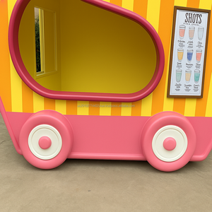 Camion extérieur mobile de jus de kiosque de casse-croûte de restauration rapide pour le kiosque de nourriture et le kiosque extérieur de café dehors à vendre - Product Image 5