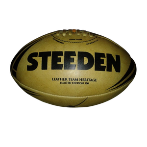 Pelota de rugby de alta calidad de nuevo tamaño 5 De cuero genuino puro para todo tipo de clima duradero con agarre súper fuerte - Product Image 1