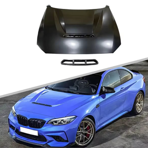 Cofano in Ferro GTS in Lega di Alluminio per <span class=keywords><strong>BMW</strong></span> Serie 2 F22 F87 M2 M2C M235i 225i e Serie 1 <span class=keywords><strong>116i</strong></span> 118i 120i 2014-2019 - Product Image 6