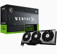 Nouvelle carte graphique de jeu pour ordinateur de bureau GPU RTX 5080 16 Go GDDR7 PCI Express Fan de la série 50