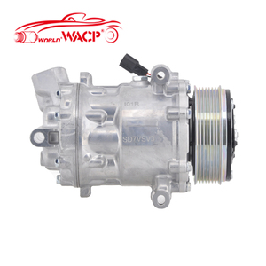RC.600.543 OEM 926000979R SD7V161891 12 Volt pour RENAULT DUSTER OROCH CAPTUR 1.3 <span class=keywords><strong>2022</strong></span> TURBO Car AC Compressor 7V16 7PK WXRN074 - Product Image 5