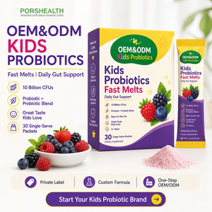 Poudre Probiotique Bio pour Enfants Marque Blanche LGG BB-12 20 milliards UFC Sans Gluten Soutien Immunitaire Santé Intestinale Digestion Cerveau NSF-GMP - Product Image 3
