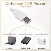 Mini Proyector de Galaxia DIY, Proyector USB con Luces LED para Dormitorio, Sala de Juegos, Cine en Casa, Proyector de Estrellas, Regalo