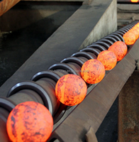 Billes de broyage en acier forgé haute dureté, incassables, pour le broyage de ciment dans les broyeurs à boulets miniers