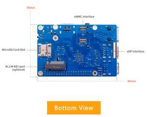 Orange Pi 3B RK3566 Ordinateur monocarte Quad Core compatible avec module EMMC, carte de développement, fourniture d'usine - Product Image 6
