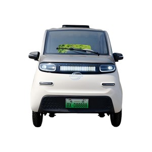Voiture électrique mini 4 portes entièrement fermée, 4 roues, basse vitesse, nouvelle énergie, pour les déplacements en ville - Product Image 1
