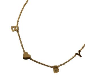 Nuovo Bambino di Disegno Della <span class=keywords><strong>Collana</strong></span> <span class=keywords><strong>Con</strong></span> Cuore Personalizzato Nome Commercio All'ingrosso Della <span class=keywords><strong>Collana</strong></span> - Product Image 1