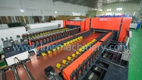 Machine de production de profilés pour panneaux de plafond en nid d'abeille en aluminium pour matériaux de construction LMS