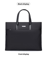 Sac pour ordinateur portable léger en polyester pour hommes et femmes, grande capacité, sac pour ordinateur portable pour hommes