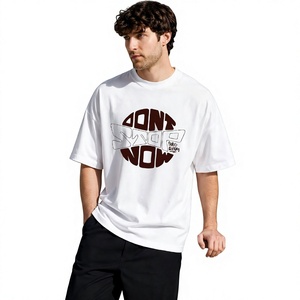 T-shirt pour homme à coupe classique imprimé sur mesure, 100% coton, manches courtes, col rond, streetwear décontracté, t-shirt graphique, vêtements en gros - Product Image 3