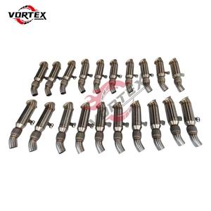 Collecteur d'échappement VORTEX SUS304 avec bouclier thermique pour BMW G20 G21 M340i 3.0T Sport Tuning Direct Bolt-On - Product Image 5