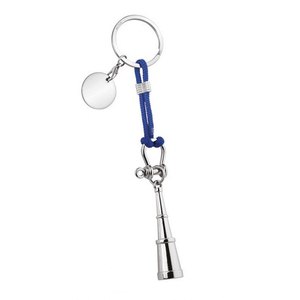 Llavero Metálico de Alta Gama para Empresas con Telescopio y Monedero, Accesorio Metálico Premium - Product Image 1