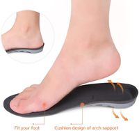 Nouvelle Arrivée DAMEI Vktry Semelles Sport Confortables et Respirantes avec Soutien Orthopédique de la Voûte Plantaire en EVA Modèle DMIN-051 pour Chaussures