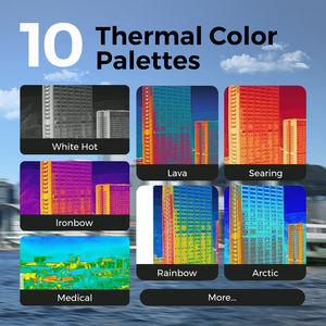 Module d'imagerie <span class=keywords><strong>thermique</strong></span> infrarouge industriel haute température 640x512 Vision nocturne à 1800 ° C avec alarme de mesure de température - Product Image 4