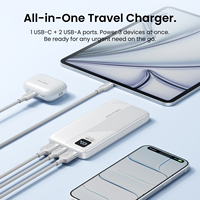 Banques d'alimentation portables Vention 10000 mAh, module de banque d'alimentation à charge rapide avec câble
