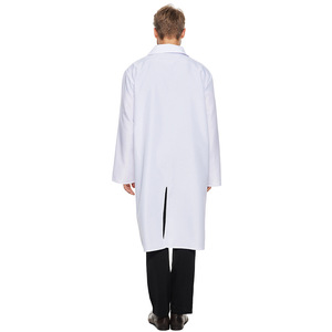 Eraspooky Bata de Laboratorio de Científico Loco para Hombre Adulto, Disfraz Blanco para Fiesta de Halloween - Product Image 4