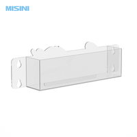 Support de présentation de boissons mural, organisateur, supports à ventouses, support de rangement à ventouses, support en acrylique transparent, cadre pour boissons