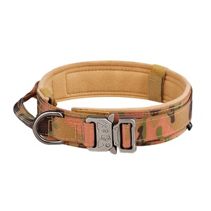 Productos para mascotas <span class=keywords><strong>Collar</strong></span> clásico de entrenamiento de perro con hebilla de metal Conjunto de <span class=keywords><strong>collar</strong></span> y correa de perro táctico de lujo - Product Image 6