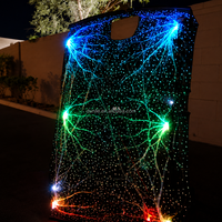 Moteur d'éclairage LED à fibre optique 12V APP Mini Dreamcolor, 15 LED, effet de météore scintillant et défilant pour plafond de voiture Starlight