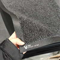 Tapis absorbant la poussière en caoutchouc pour location commerciale, moderne, lavable en machine, taille personnalisée, logo
