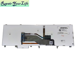 Clavier rétroéclairé US pour DELL Latitude E6520 E6530 E6540 E5520 E5530 <span class=keywords><strong>Precision</strong></span> M4600 M6600 M4700 M6700 <span class=keywords><strong>M6800</strong></span> M4800 7T430 - Product Image 2