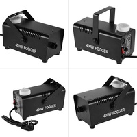 Machine à fumée compacte 400W transfrontalière (générateur de fumée) pour évasion en salle, scène de mariage et éclairage scénique, alimentation CA
