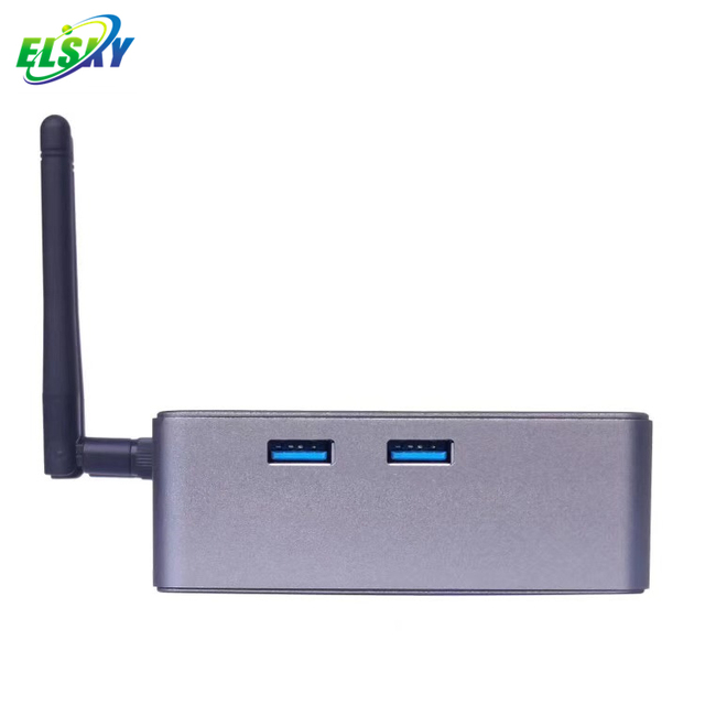 Latest Elsky X86 Architecture10gen Nuc Pc 10510u 4cores 4.9GHz Mini Pc with Graphics Card 8gb Ram Support 64G Win11 Pocket Pc