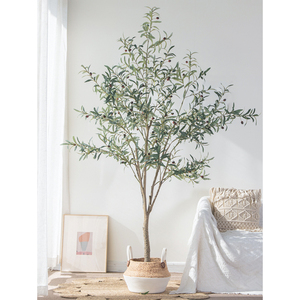 Arbre olive artificiel meilleur <span class=keywords><strong>petit</strong></span> faux bonsaï maison faux olive plantes artificielles arbre pour salle <span class=keywords><strong>de</strong></span> bains <span class=keywords><strong>chambre</strong></span> salon - Product Image 6